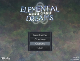 Elemental Dreams ver. 0.3.1 Title Screen.png