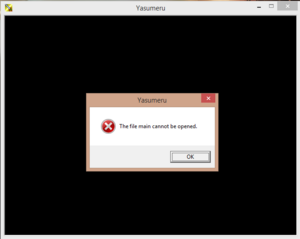 Yasumeru error.png