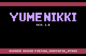 YumeNikkiAtari2600Title.png